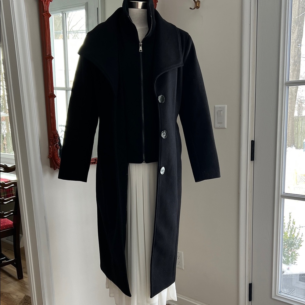 Elegant Black Women's Coat